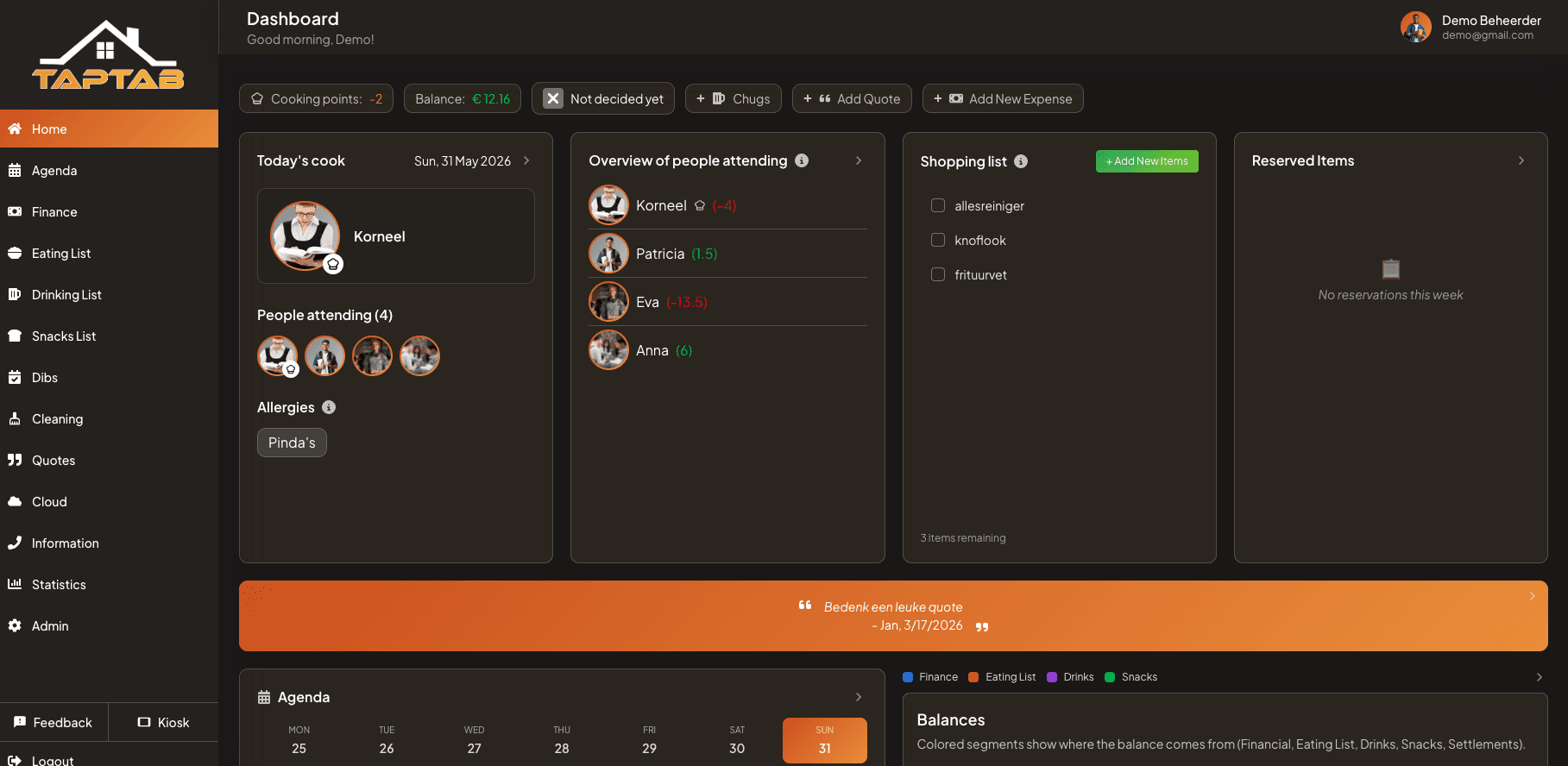 TapTab project preview